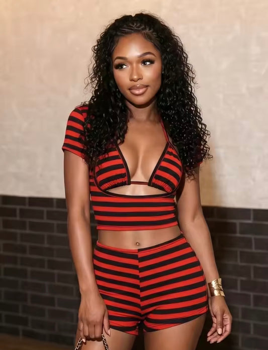 “Nico” Red 3 Piece Set