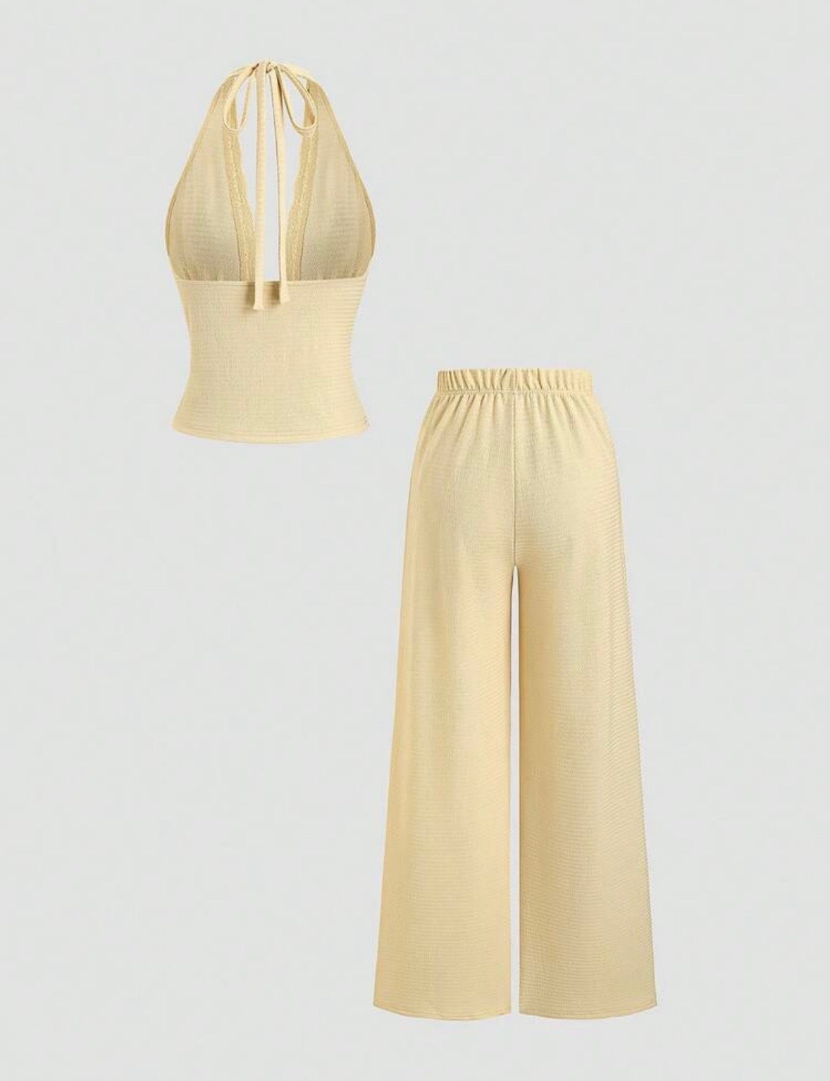 “Marina” Yellow 2 Piece Set