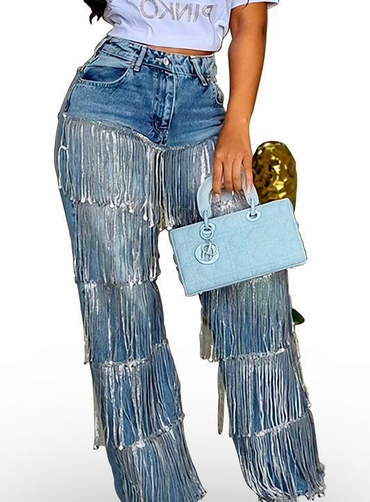 “Glitz” Denim Jeans
