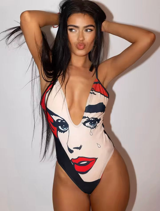 “Comic Cry” Swimsuit