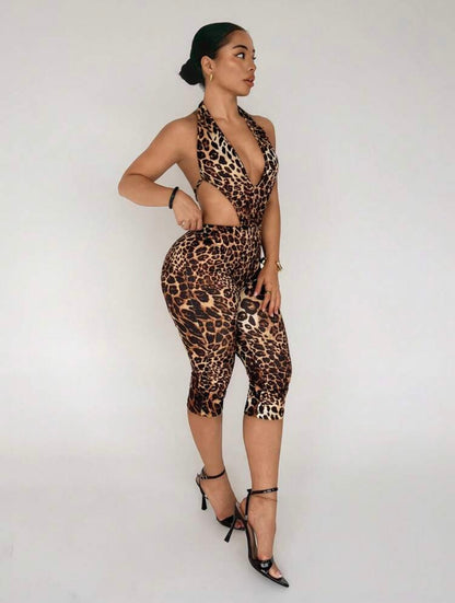 “Leopard Vibes” Romper