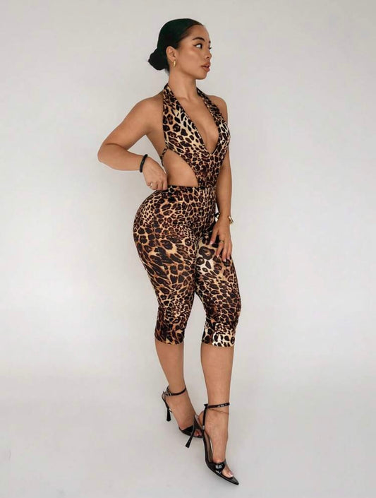 “Leopard Vibes” Romper