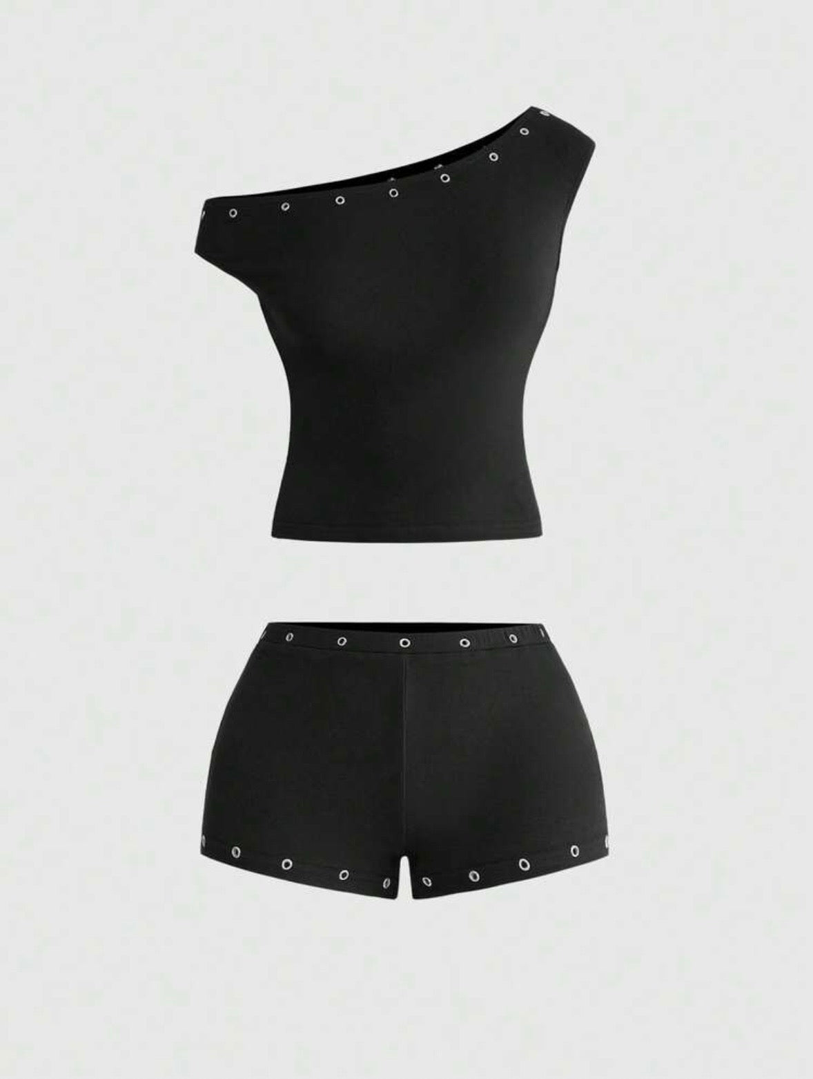 “Lyrics Lie” Black 2 Piece Set