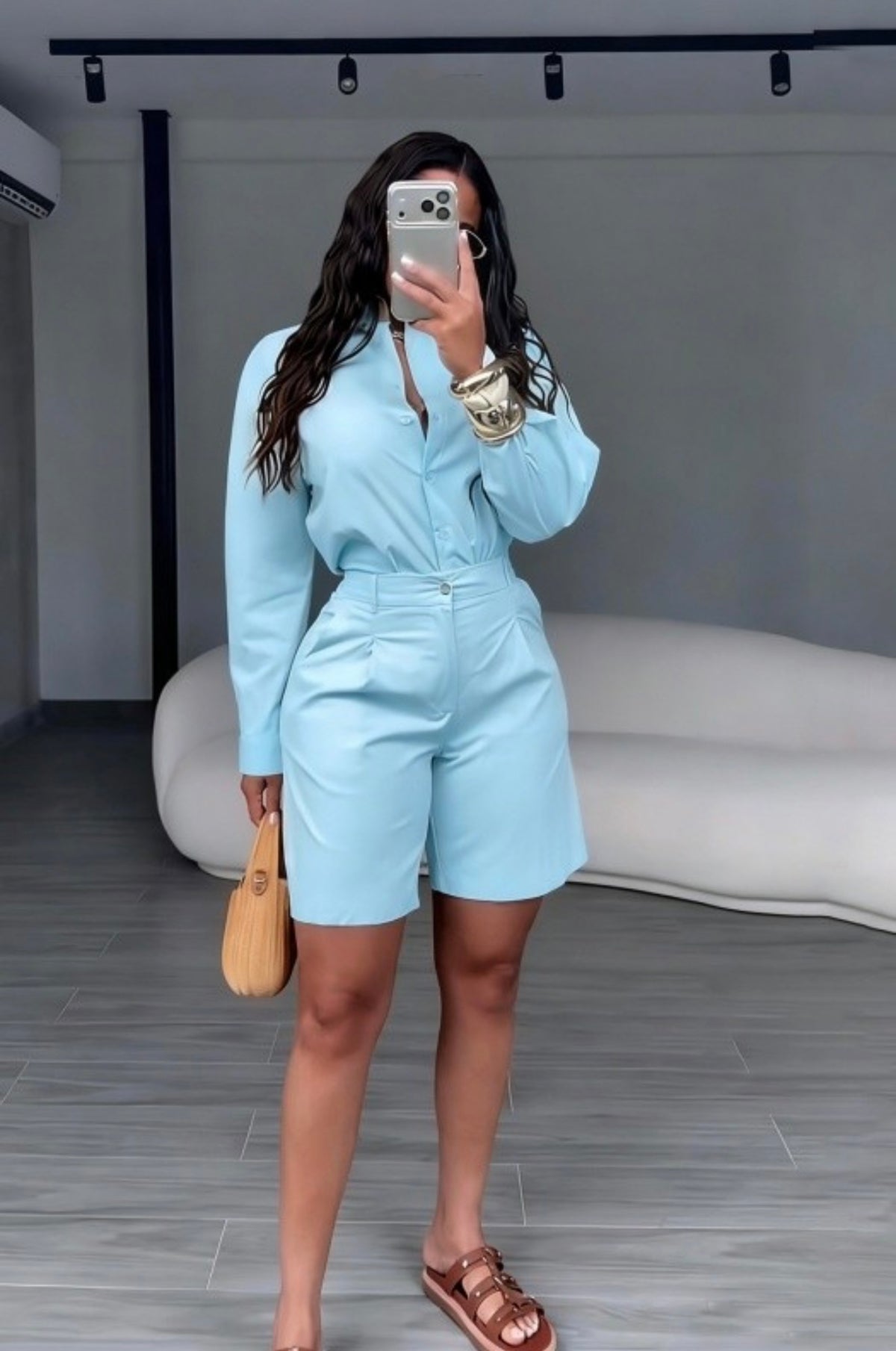 “Booked & Busy” White 2 Piece Set