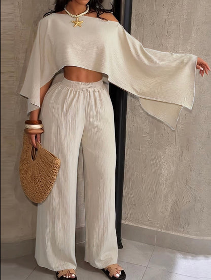 “Florence Flow” Green 2 Piece Set