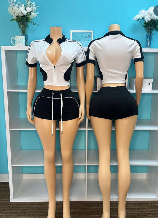 “Milan” Black 2 Piece Set