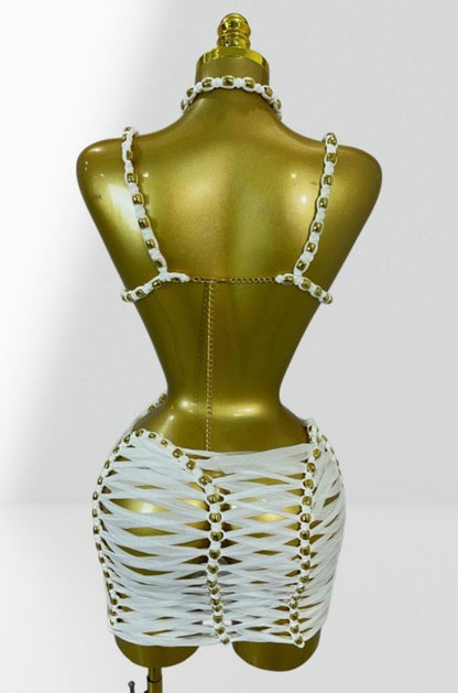 “Goddess Behavior” White Dress