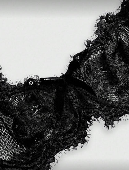 “Lisa Lace” Red Bralette