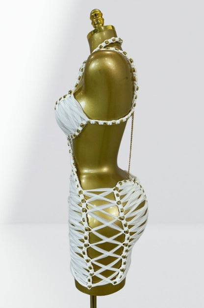 “Goddess Behavior” White Dress