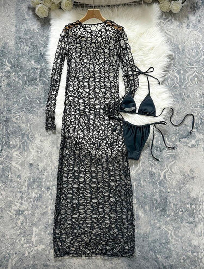 “Rapunzel” Apricot 3 Piece Swimsuit