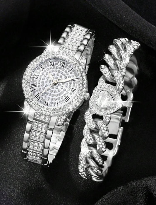 “Roll Out” Silver Watch