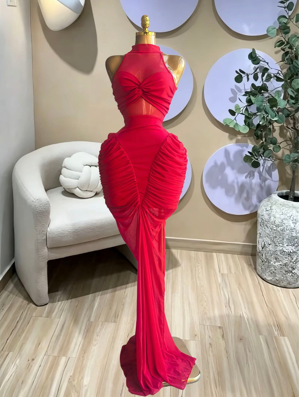 “The Art Of Seduction” Red Dress