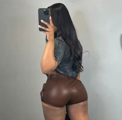 “Brownie” Brown Shorts