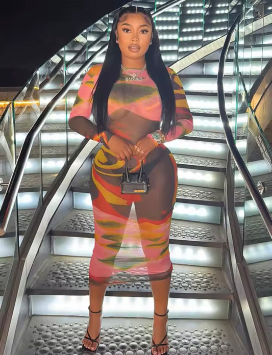 “Swirl Girl” Dress