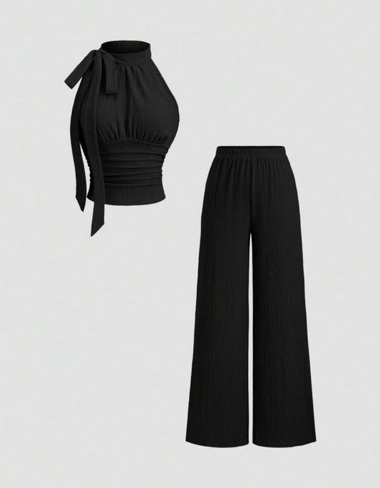 “Milan” Black 2 Piece Set