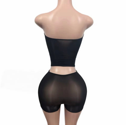 “Curve Control” Brown 2 Piece Set