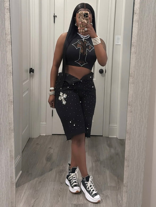 “Rico” Black 2 Piece Set