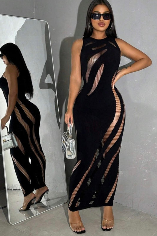 “Dangerous Curves “ Black Dress