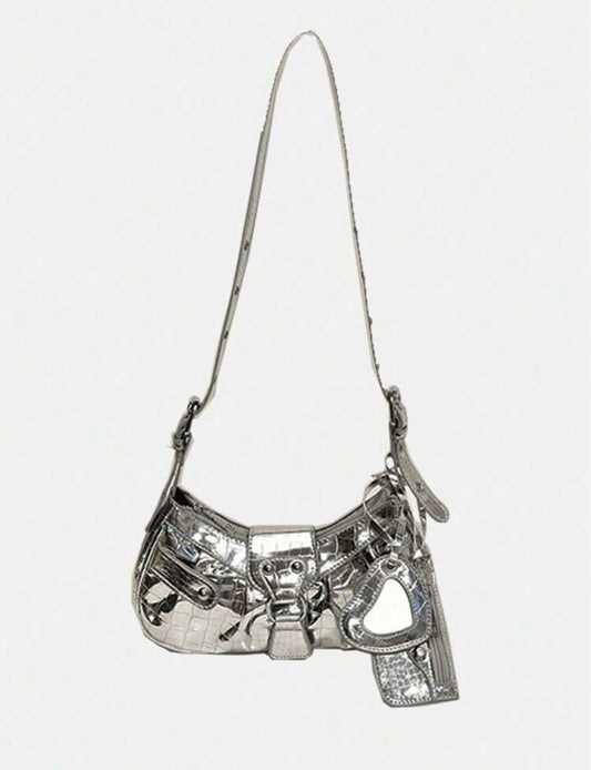 “Boteg Baddie” Silver Handbag