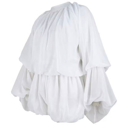 “Roman Luxe” White 2 Piece Set