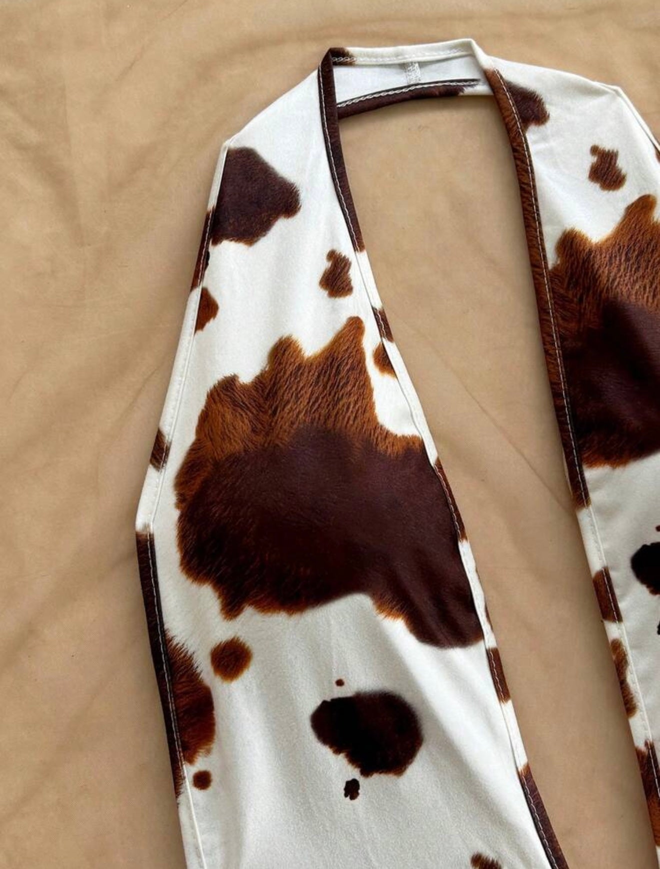 “Rodeo Gal” Cow Print Romper