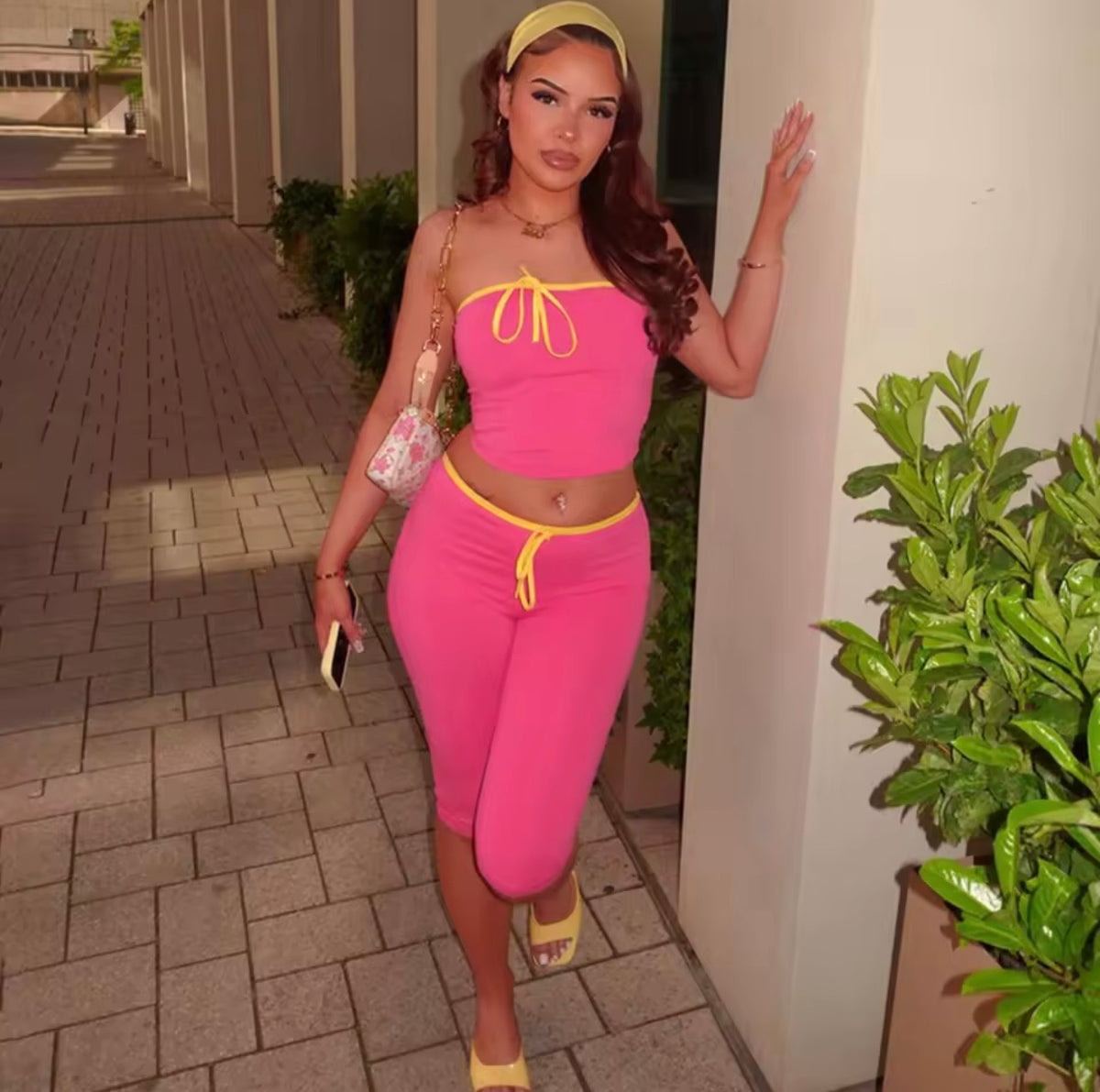 “Pink Lemonade” Pink 2 Piece Set