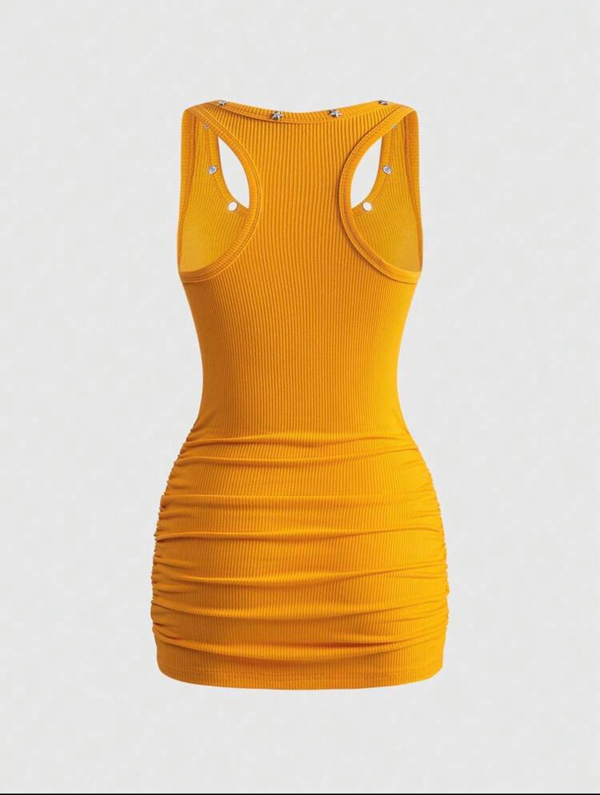 “Rule Breaker” Yellow Tank Top Dress
