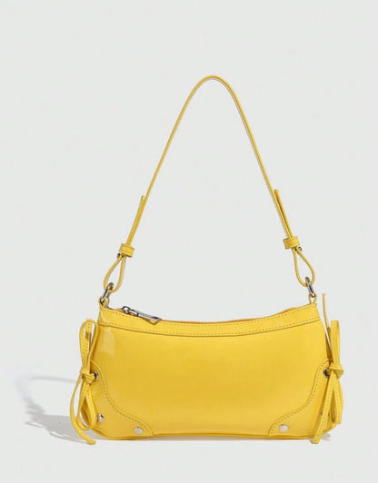 “Liana” Yellow Handbag