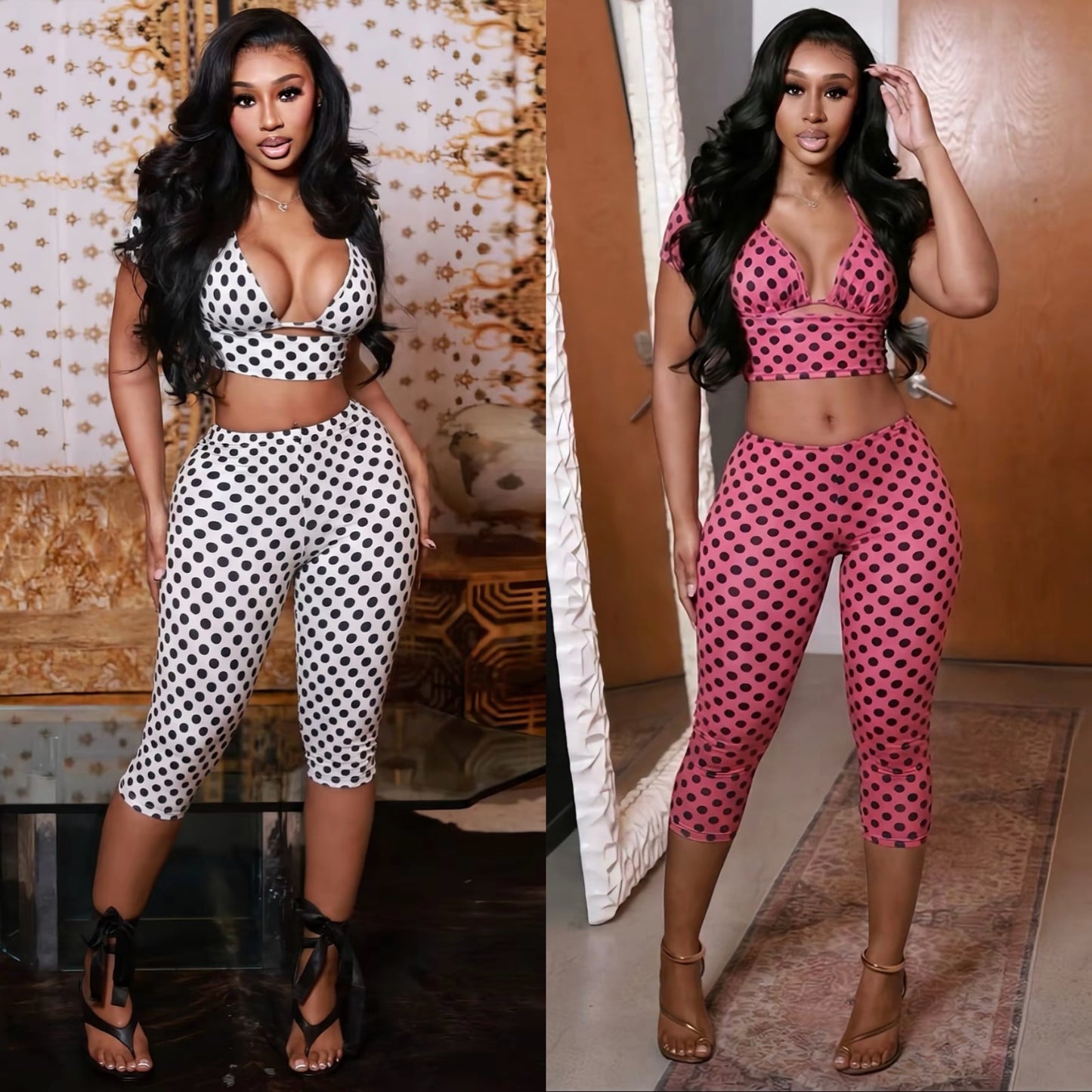 “Dot It” White 3 Piece Set