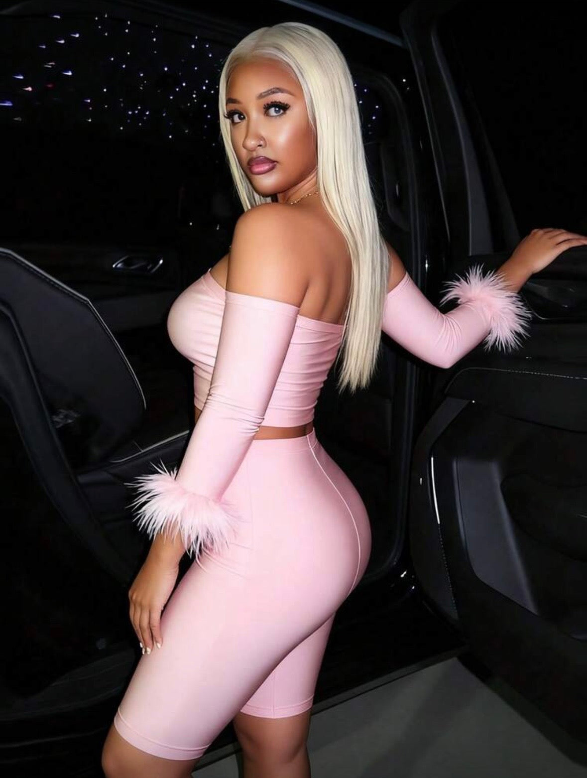 “Mines” Pink 2 Piece Set