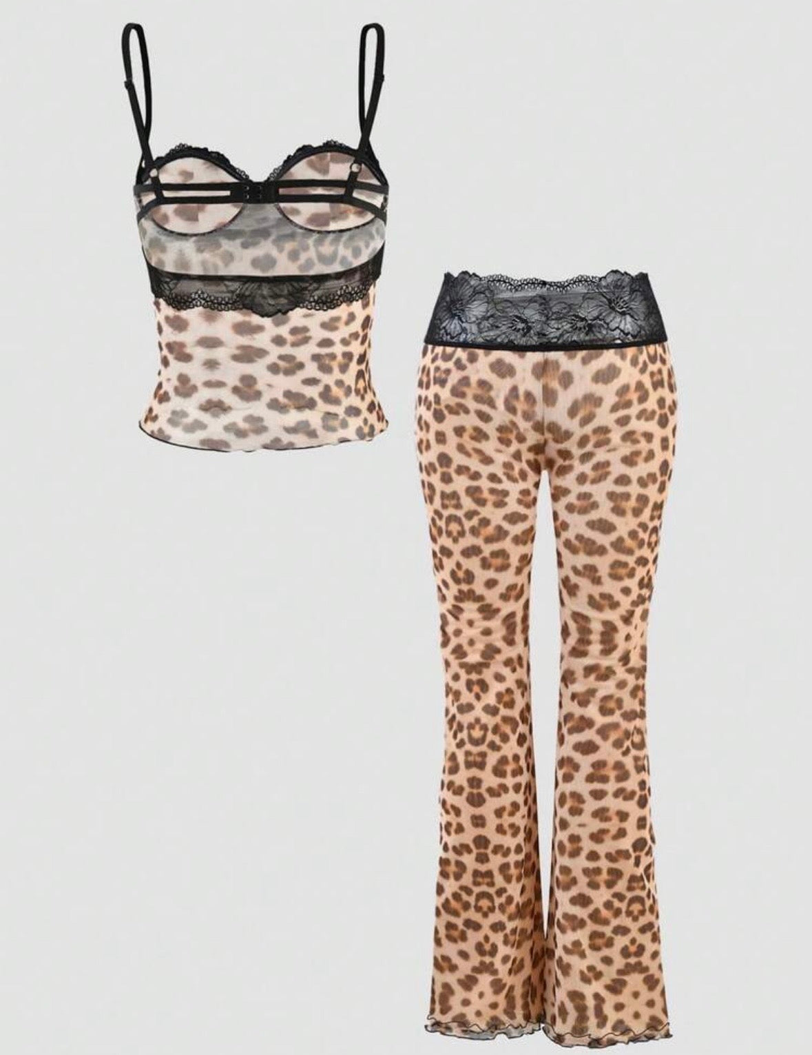 “Leopard Lace” 2 Piece Set