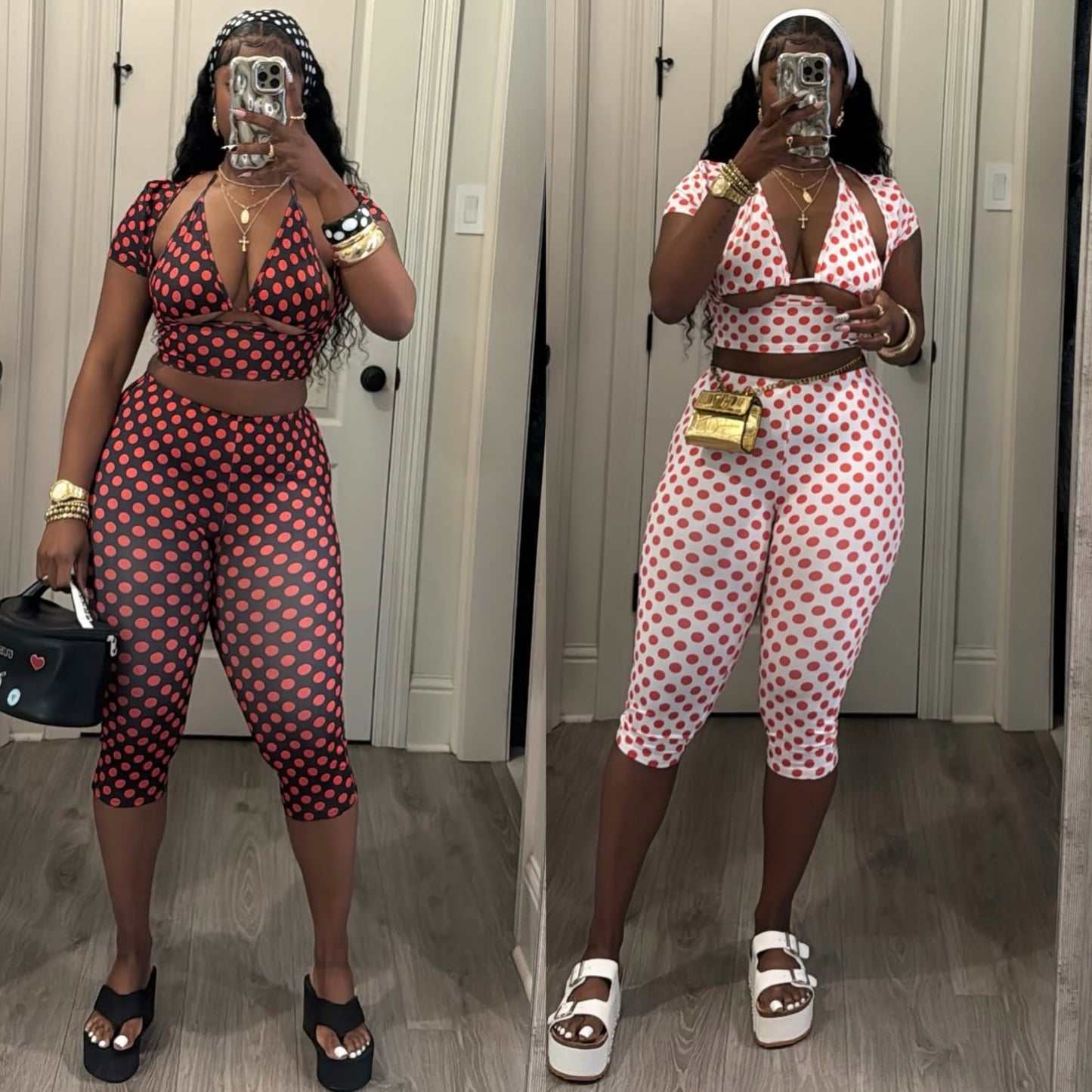 “Dot It” White 3 Piece Set