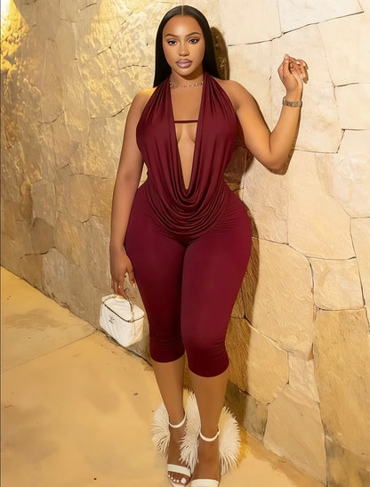 “Gillian” Burgundy 2 Piece Set