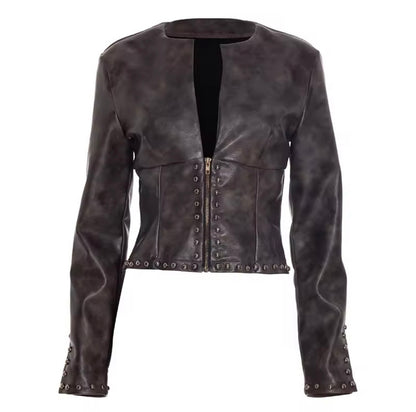 “Legacy Leather” Brown Jacket