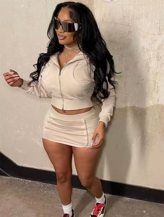 “Nevada” Nude 2 Piece Set