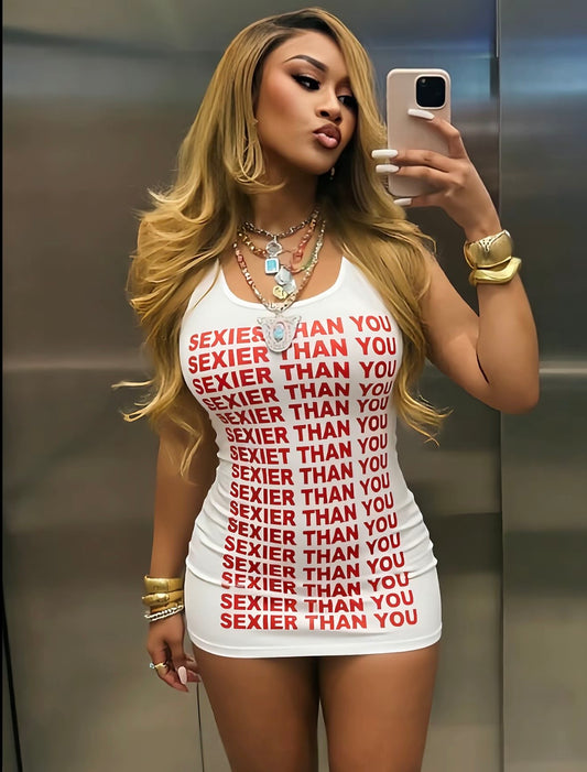 “Sexier Than You” White Dress