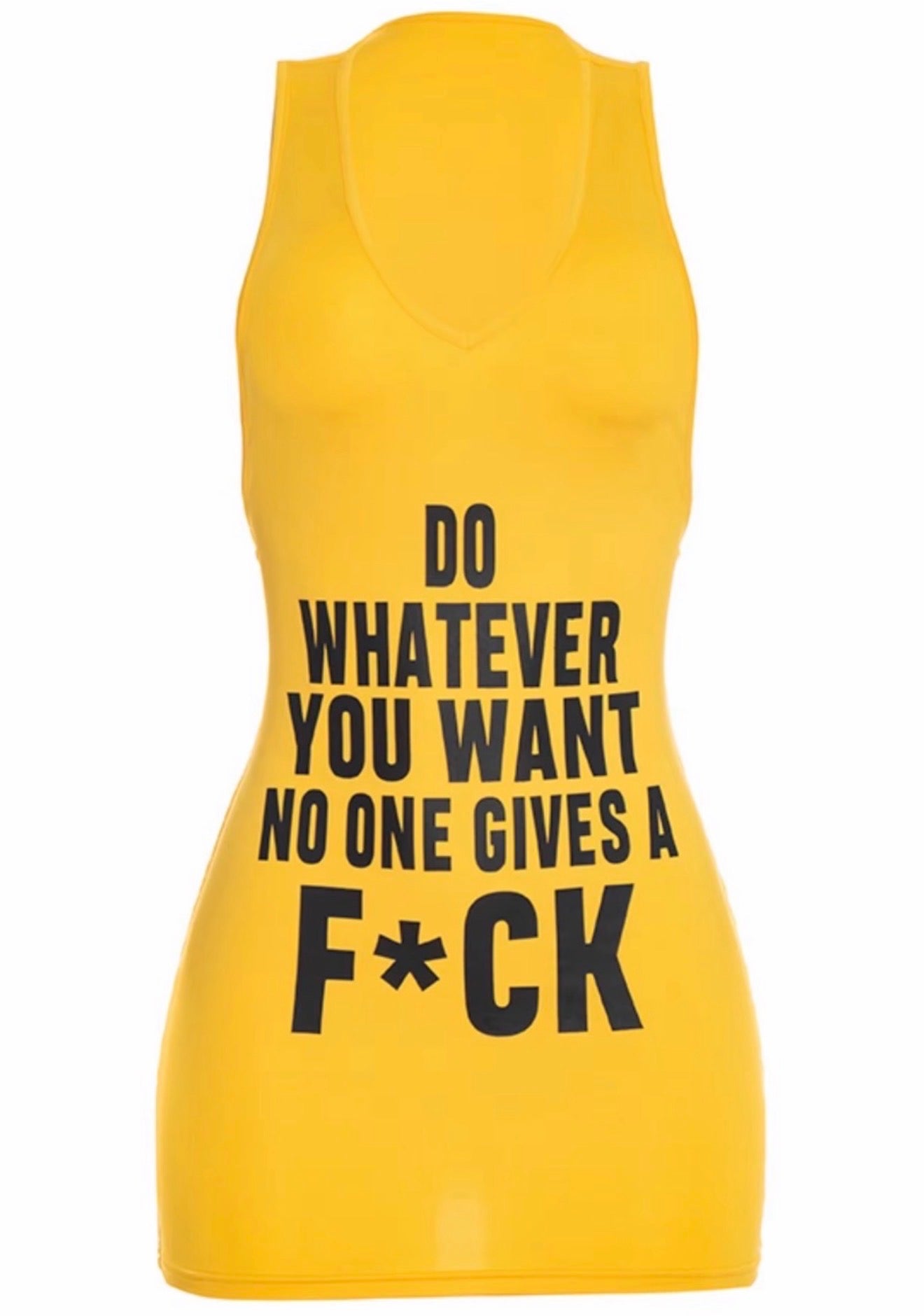 “Do Whatever” White Dress