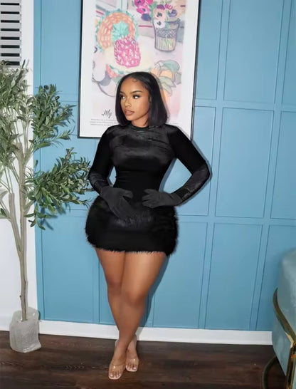 “Lady Luck” Black 2 Piece Set