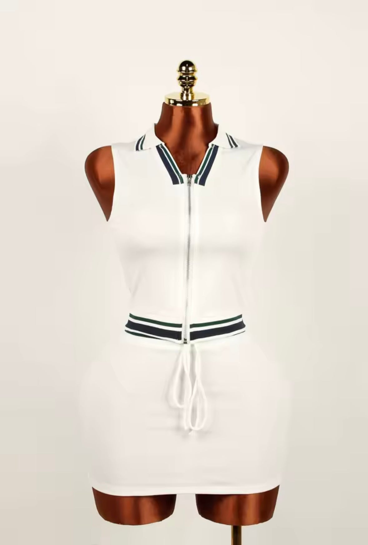 “Casa Kay” White 2 Piece Set