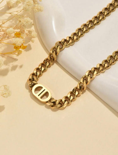 “Double It” Gold Necklace