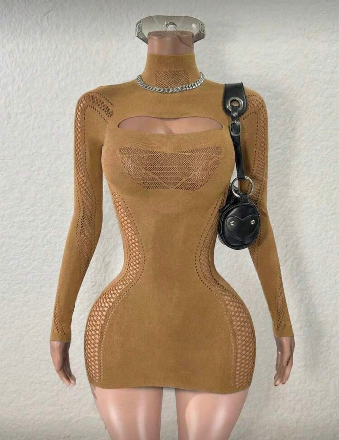 “Miskay” Brown Dress