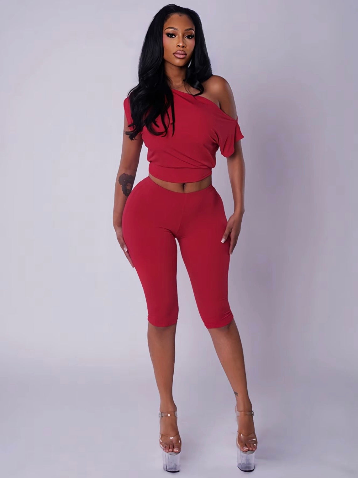 “Xiomara” Brown 2 Piece Set
