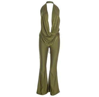 “Phantom” Green Jumpsuit