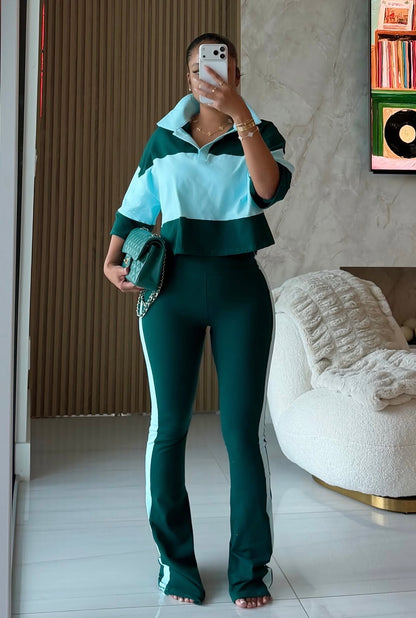“Polo Da Don” Green 2 Piece Set