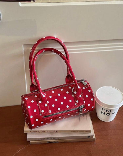 “Polka” Yellow handbag