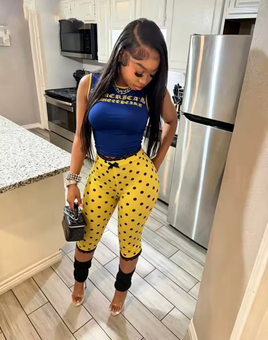 “Americas” Blue Top