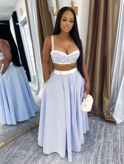 “Blue Lagoon” 2 Piece Set