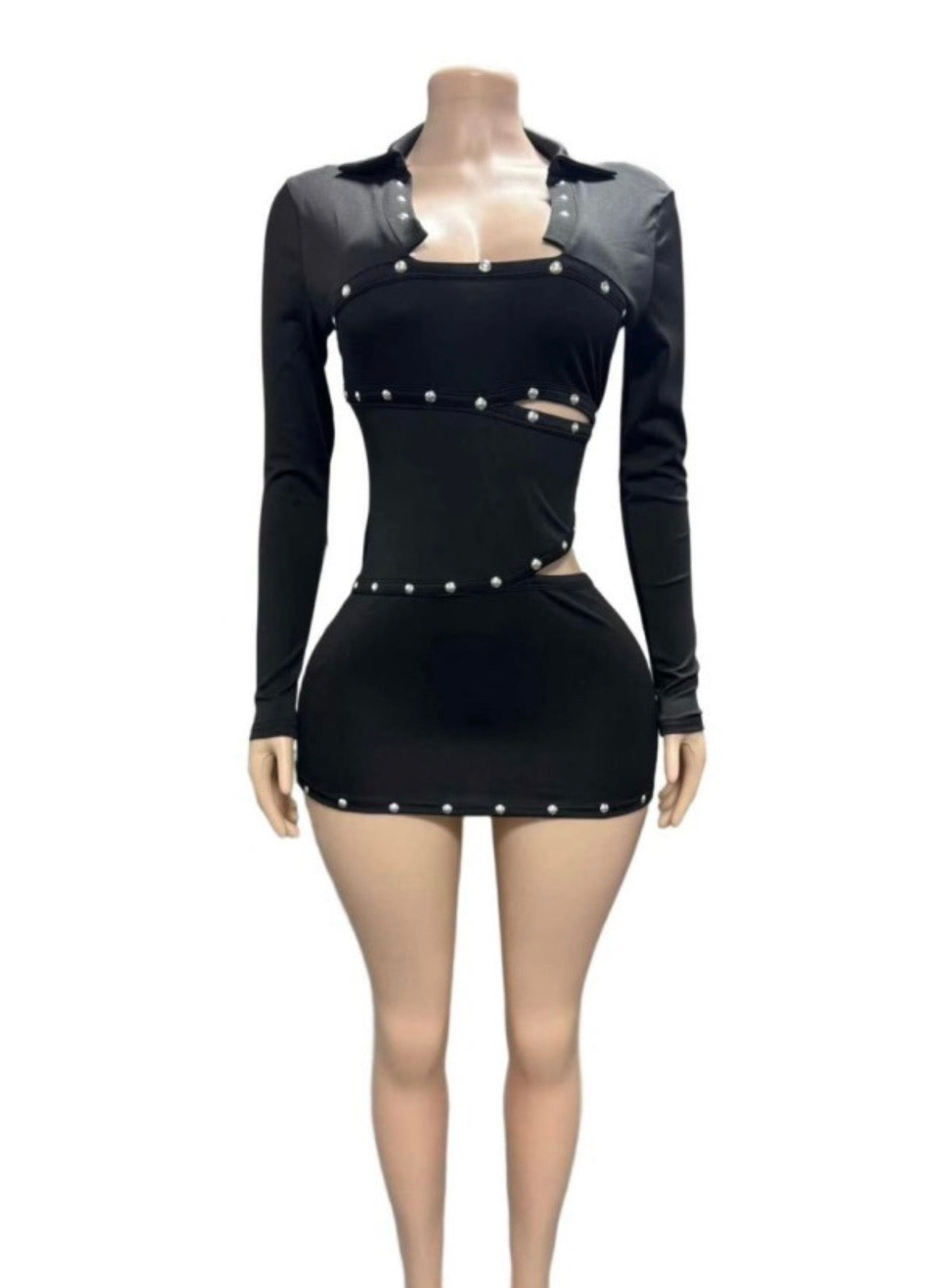 “So Tempted” White Skirt Set
