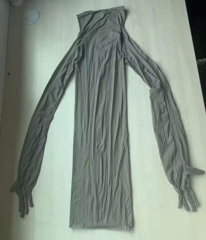 “Hands On” Nude Dress