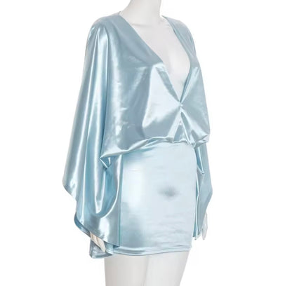 “Ariana” Blue Dress